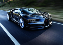 &quot;Bugatti&quot;ni saatda 414 km sürətlə SÜRDÜ - <span class="color_red">VİDEO</span>