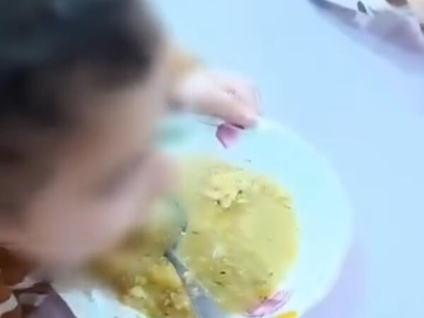 Bağçada uşaqlara niyə ət verilmir - ŞİKAYƏT - FOTO - VİDEO