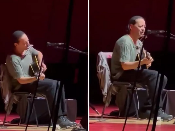 Universitetdə konsert verdi, oxuduğu mahnı səs-küyə səbəb oldu - VİDEO