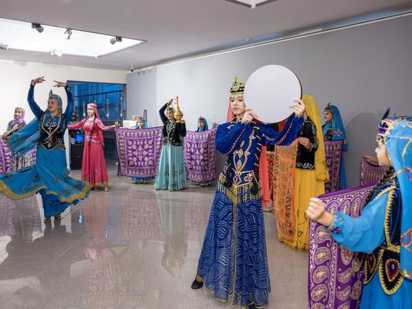 Azərbaycan Milli İncəsənət Muzeyində “Kəlağayı – ənənələr, simvollar və sirlər” adlı tədbir keçirilib  - FOTO