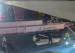 Yük asfalta dağıldı, tıxac yarandı - <span class="color_red">FOTO</span>