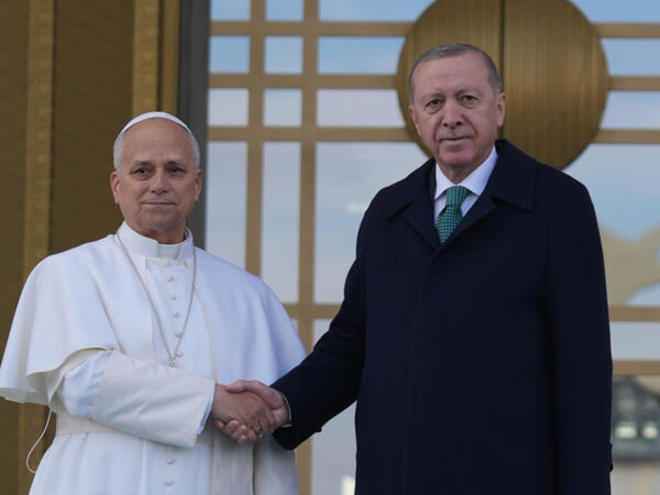 Ərdoğan Roma Papasını qəbul etdi - YENİLƏNİB - <span class="color_red">FOTOlar</span>