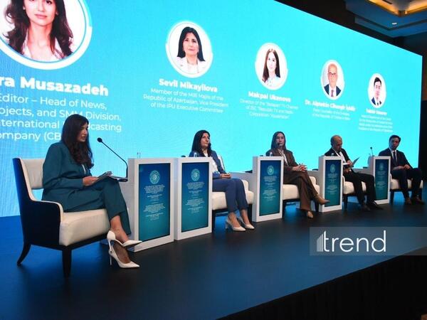 TDT-nin Media Forumu çərçivəsində üzv dövlətlərin qarşılıqlı əməkdaşlıq imkanlarına həsr olunan panel sessiya keçirilib - <span class="color_red">FOTO</span>