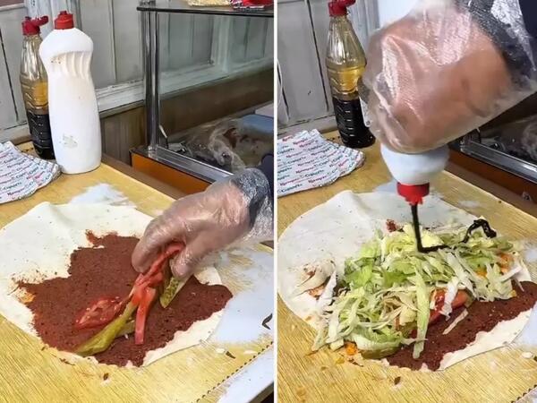 &quot;Fairy&quot; qabına ketçup tökən restoran bağlandı - <span class="color_red">VİDEO - FOTO</span>