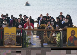 Papa Türkiyədə &quot;Allahu Əkbər&quot;lə qarşılandı - <span class="color_red">VİDEO</span>