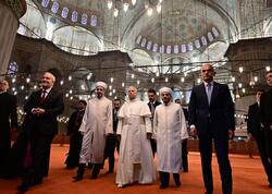 Papa Sultanahmed məscidində - FOTOlar