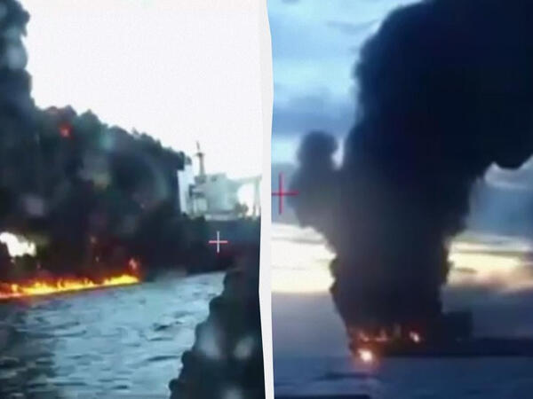 Ukrayna Türkiyə sularında Rusiyaya məxsus iki tankeri vurdu