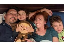 Yanğına bir neçə saat qalmış çəkdirdikləri fotonu paylaşdı