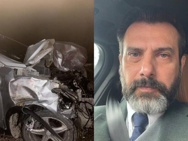 Azərbaycanlı aktyor Qazaxıstanda ağır qəzaya düşdü - <span class="color_red">FOTO</span>