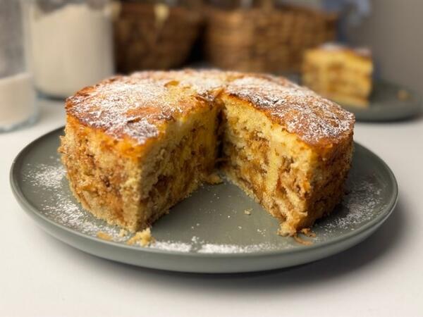 Ən asan almalı keks resepti