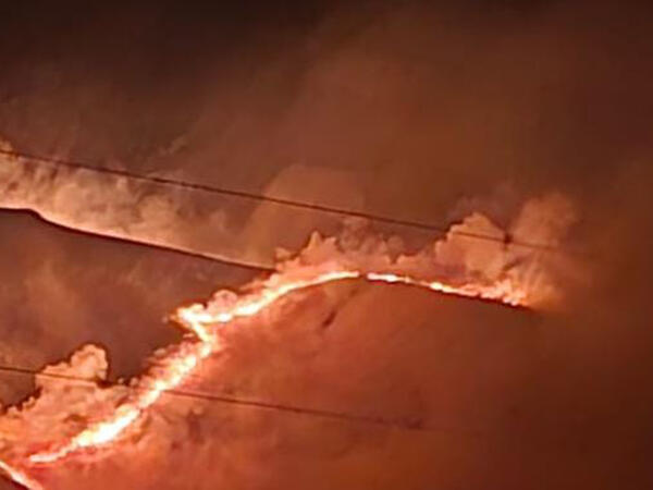 Kəlbəcərdəki yanğın davam edir - VİDEO