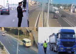 Yuxusuz sürücülərin törətdikləri ağır qəzaların ANBAAN VİDEOsu