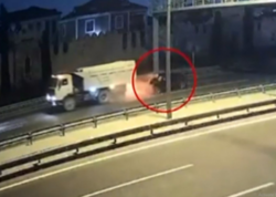 Bakıda baş verən ağır qəzanın <span class="color_red">ANBAAN görüntüsü</span>