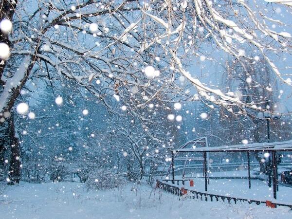 Kəlbəcərə güclü qar yağır - VİDEO