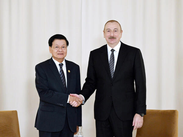 Prezident: Azərbaycan Laos ilə əməkdaşlığın yeni məzmunla zənginləşməsinə xüsusi önəm verir