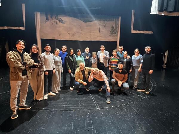 “Regionlarda peşəkar teatr dərsləri” layihəsinin növbəti ustad dərsi Mingəçevirdə keçirilib - FOTO