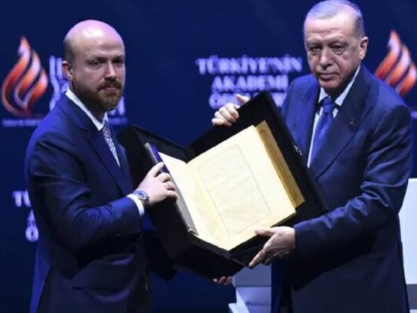 Ərdoğanın oğlu ilə səmimi GÖRÜNTÜSÜ - <span class="color_red">VİDEO</span>