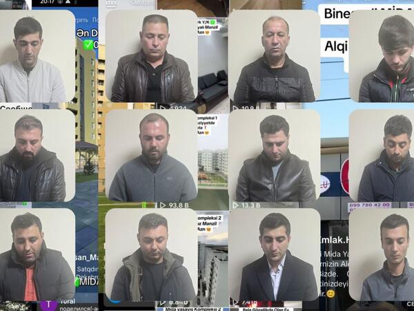 MİDA mənzillərinin qanunsuz satışını təşkil edən 12 nəfər saxlanılıb - FOTO