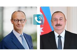 Almaniya Kansleri İlham Əliyevə zəng edib