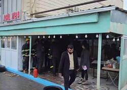 Bakıda kafedə partlayış olub, yaralılar var - VİDEO