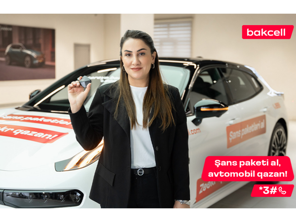 9-cu lüks avtomobili Leyla Fətəliyeva qazandı!