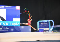 Bakıda bədii gimnastika üzrə “Winter Fairytale” beynəlxalq turniri keçirilir - FOTO