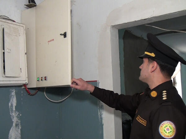 Yanğın təhlükəli obyektin fəaliyyəti dayandırıldı - <span class="color_red">FOTO</span>