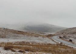 Naxçıvana qar yağıb