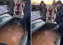 Yaxşılıq etdiyini zənn edərkən qalmaqala imza atdı