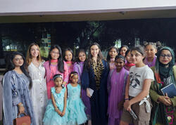 Leyla Əliyeva və Arzu Əliyeva Dəkkədə uşaq evini ziyarət ediblər - FOTO