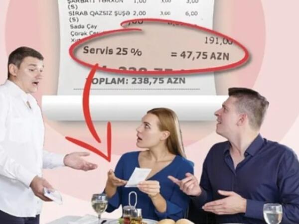 Restoranlarda yeni soyğun üsulu: &quot;Bizdə qayda belədir”