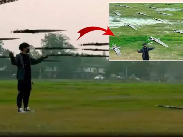 ABŞ-nin yuxularını qaçıracaq görüntü - Dron ordusu qurdu - <span class="color_red">VİDEO</span>