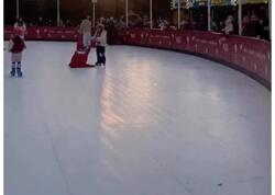 Bulvardakı bu meydança plastmasdan imiş... - <span class="color_red">VİDEO</span>