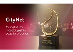 “CityNet” “MilliNet 2025” müsabiqəsinin əsas tərəfdaşıdır