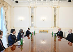 İlham Əliyev “Global Infrastructure Partners” şirkətinin baş icraçı direktorunu qəbul edib