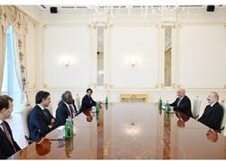 İlham Əliyev “Global Infrastructure Partners” şirkətinin baş icraçı direktorunu qəbul edib