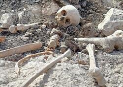 Ağdamda insan skeletinin qalıqları tapıldı