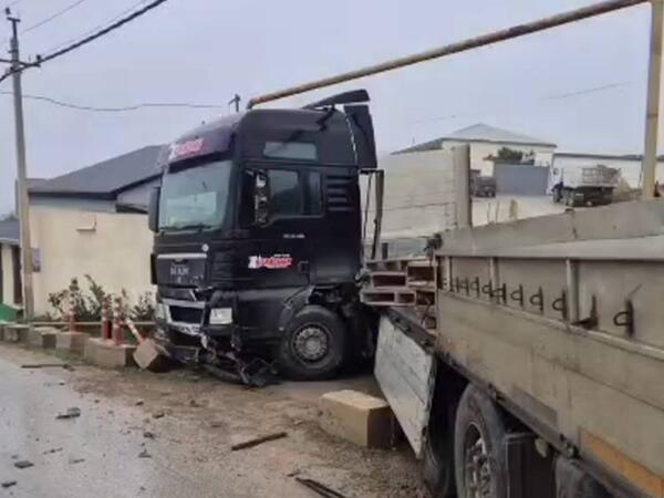 Qobuda iki nəfərin öldüyü qəzanın <span class="color_red">anbaan görüntüsü</span>