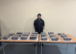 İrandan Azərbaycana 30 kq narkotik keçirilməsinin qarşısı alındı - FOTO