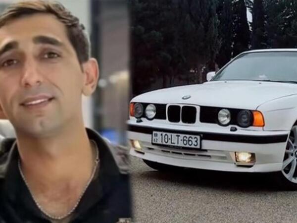 &quot;BMW&quot;nin alışdığı qəzanın anbaan görüntüsü