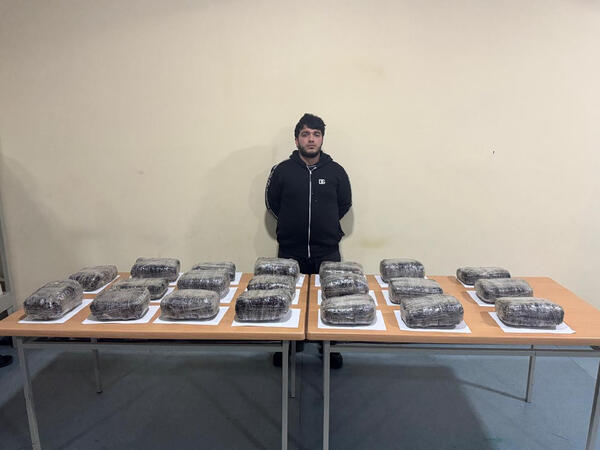 İrandan Azərbaycana 30 kq narkotik keçirilməsinin qarşısı alındı - FOTO