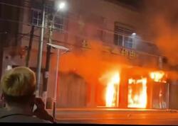 Çində daha bir yaşayış binasında yanğın - Ölənlər var - <span class="color_red">VİDEO</span>