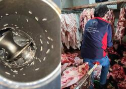 Ət maşınlarını qurd basıb - İyrənc görüntülər - VİDEO