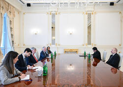 İlham Əliyev Lord Olderdaysı qəbul etdi - FOTO