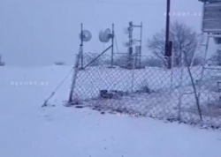 Naxçıvan 3 sm qar yağdı - <span class="color_red">VİDEO</span>