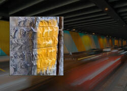 20 yanvardakı tunel əslində rəngli imiş -  Vətəndaş şampunla yudu əsl rəngi üzə çıxdı - <span class="color_red">VİDEO</span>