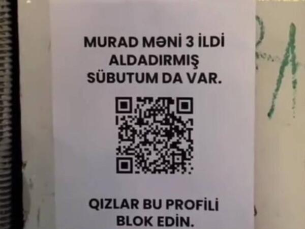 Bakıda qız ona xəyanət edən oğlandan görün necə qisas aldı - VİDEO