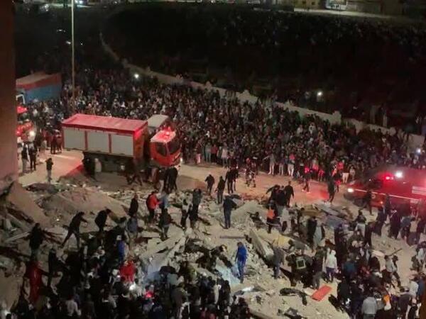 Mərakeşdə iki bina uçdu - Çox sayda ölən və dağıntılar altında qalan var - <span class="color_red">VİDEO</span>