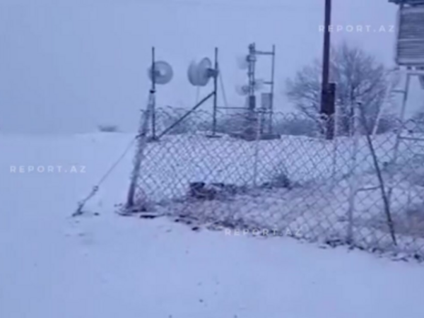 Naxçıvan 3 sm qar yağdı - <span class="color_red">VİDEO</span>