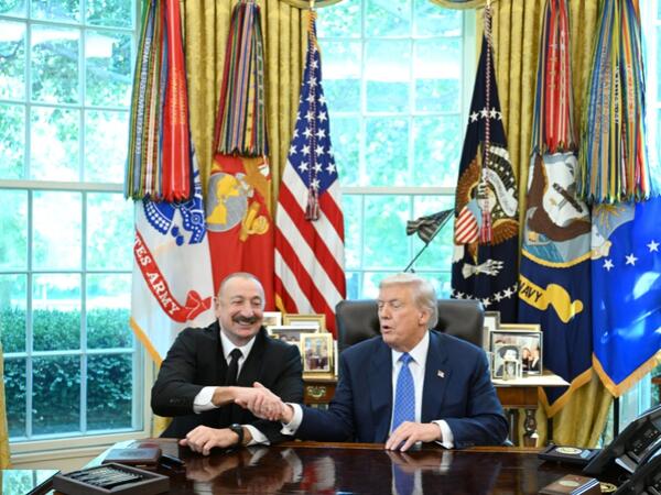 İlham Əliyev Donald Trampa təşəkkür edib